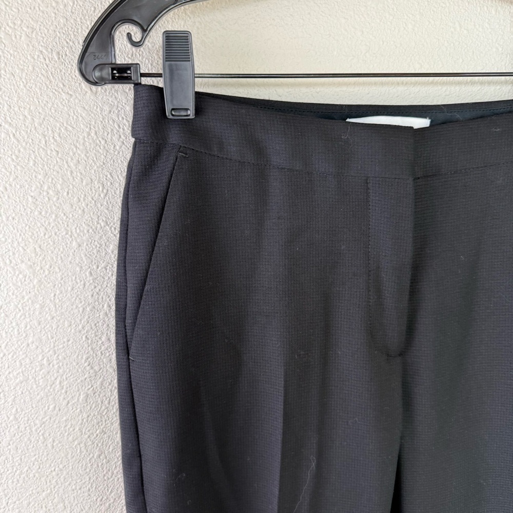 REISS Huxley Trouser Pants Black Slim-Leg Business Casual Women’s Size 4 - Picture 6 of 13